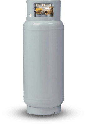 Cilindro de gas para montacargas.